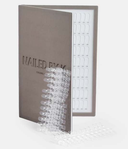 LIVRE NUANCIER NAILED BY K