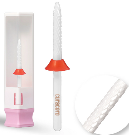 Fraise en céramique pour ongles – Nettoyeur sous-ongles – Fine, 3/32"