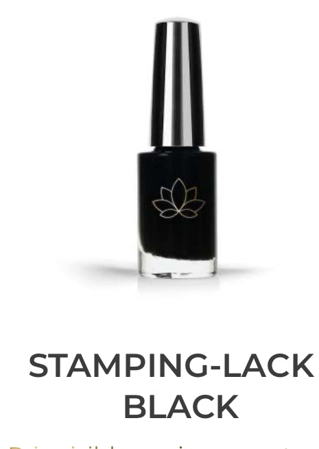 Stamping Lack Black 6ml Jet Set Beauty