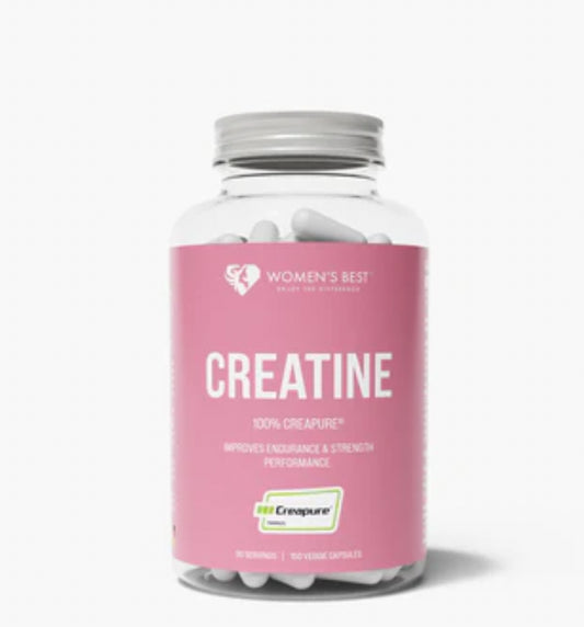 Créatine capsule  (100% creapure, l'alliée parfaite pour une croissance musculaire optimale) -150gélules 30 portions Women’s best