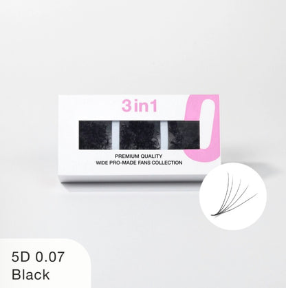 Bouquets Préfaits Promade 3 en 1| Loose Fans Mixte 5D 0,07
13-14-15mm / C