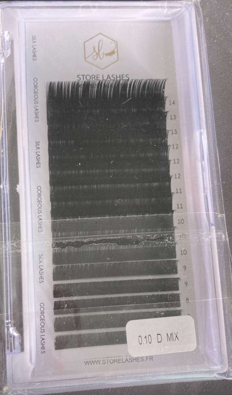 Cil à cil mixte 0.10 D Mixte