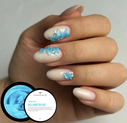 NAILED BY K 4D SCULPT™ Allure Blue 5gr