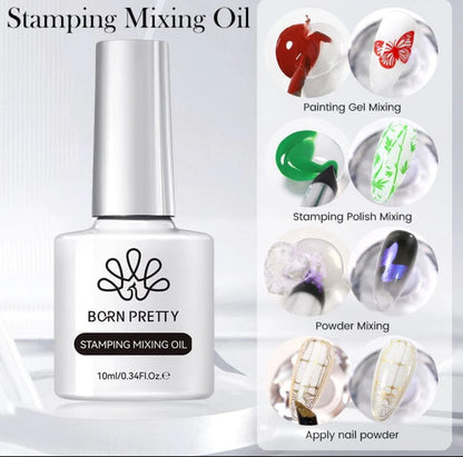 KIT STAMPING NAIL N°5 -5PCS