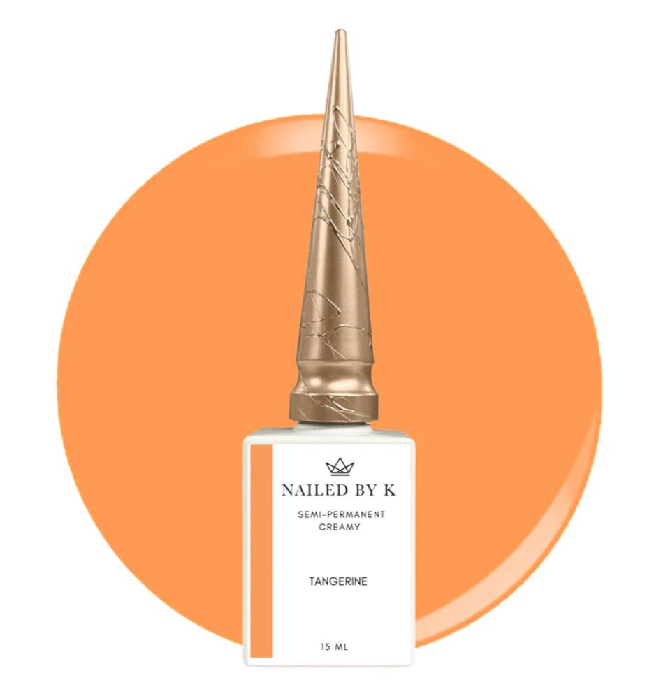 NAILED BY K GEL POLISH TANGERINE (orange)15ml