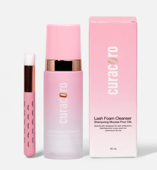 Shampoing pour cils Curacoro 60 ml - Parfum de rose