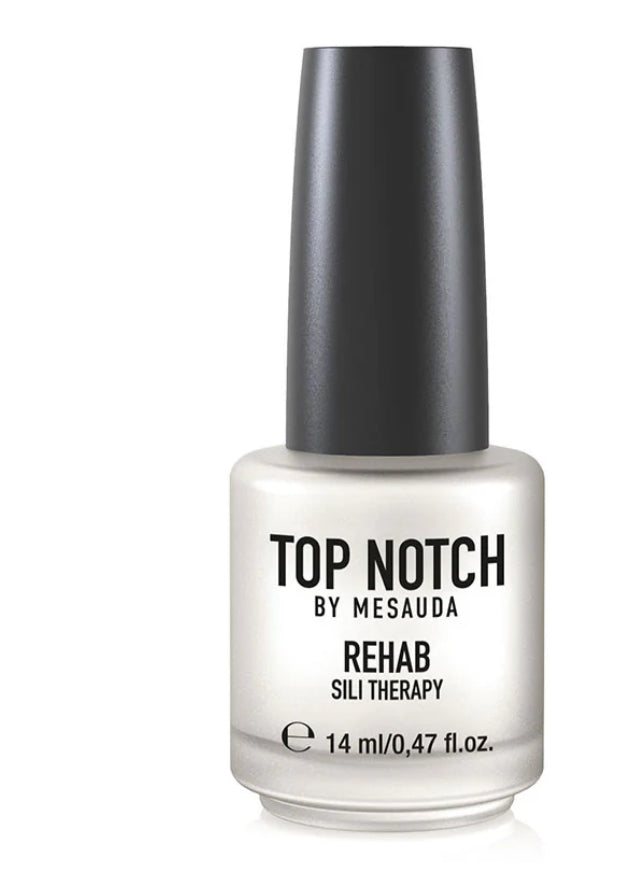 MESAUDA TOP NOTCH Rehab “Vernis Soin Régénérant”/
“Vernis Curatif Régénérant” 208 Sili Therapy-14ml