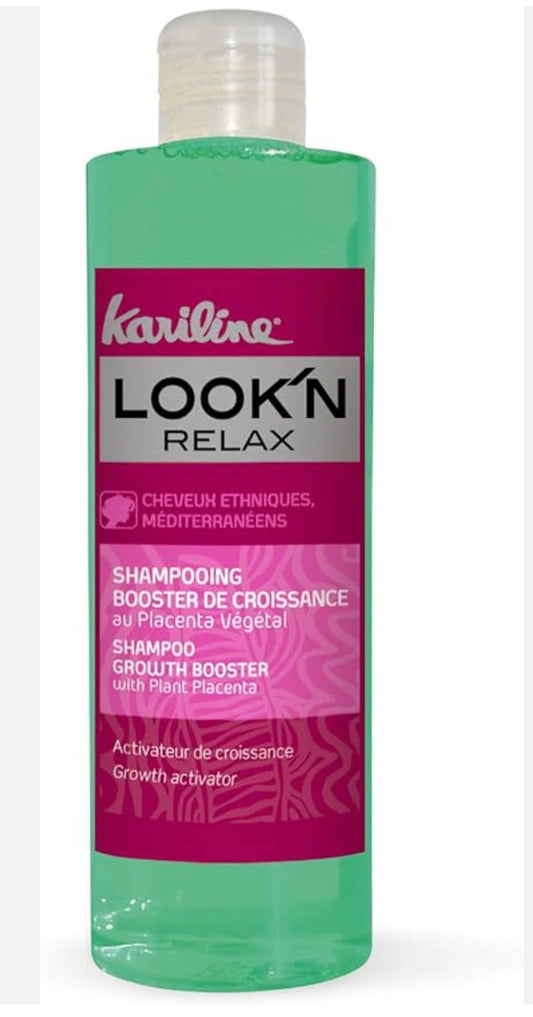 Kariline Look’n Relax Shampoing booster de croissance ( placenta vegetal)