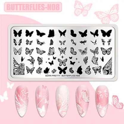 Plaque STAMPING BUTTERFLIES