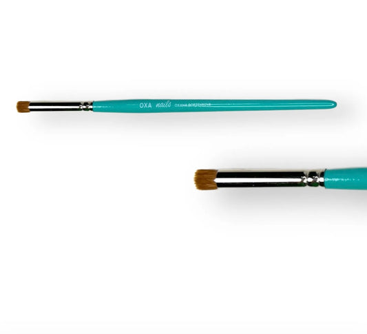 OXANAILS Pinceau « Dégradé » en poils naturels de martre rouge