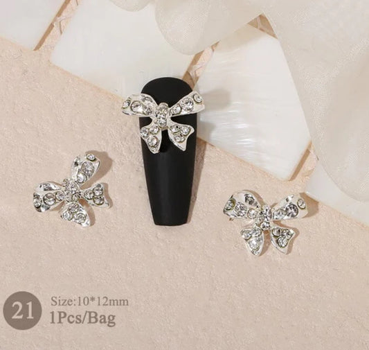 Décoration nails 1pcs -  Le noeud Ref 56838-21