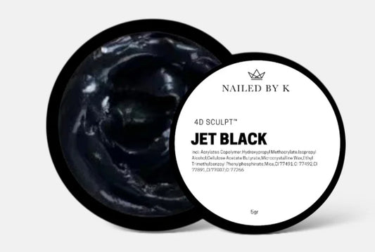NAILED BY K 4D SCULPT™ Jet Black 5gr