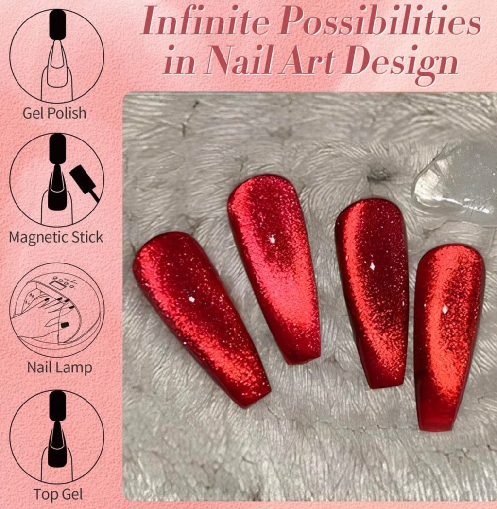 Kiss of Ruby Cat Magnetic Gel MY217 kiss of Ruby  15ml