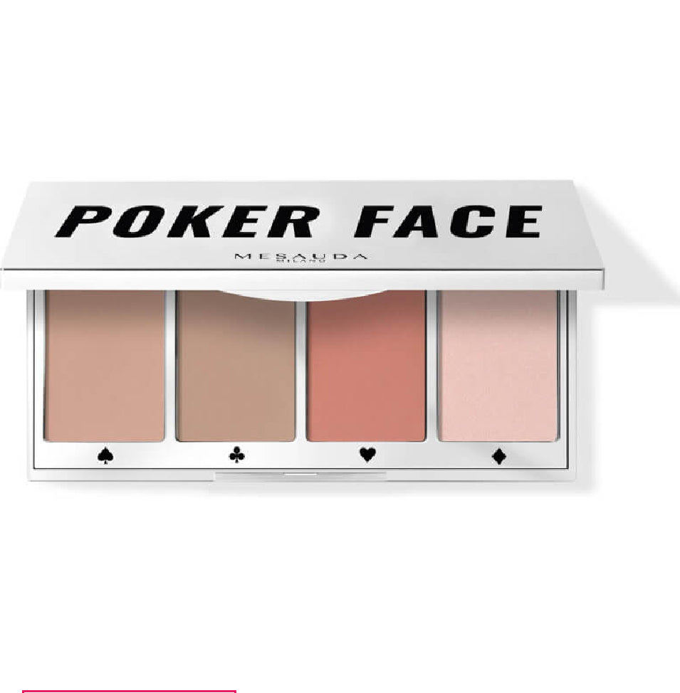 Palette Poker face n°1 Light Mesauda -Bronzer, Blush & Hightlighter