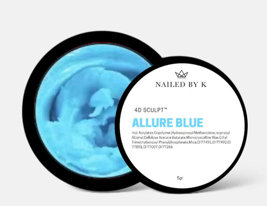 NAILED BY K 4D SCULPT™ Allure Blue 5gr