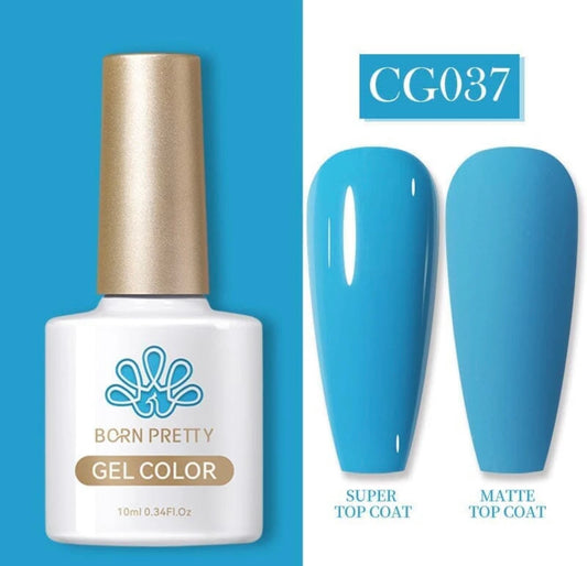 Born pretty Gel polish uv/led néon bleu 10ml