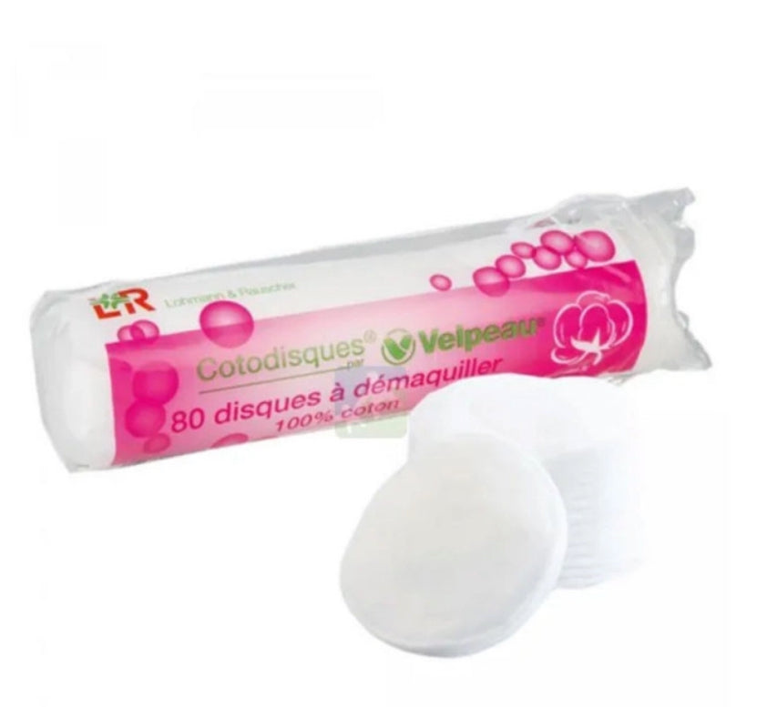 Cotodisque - Coton Démaquillant - Lohmann & Rauscher -80 disques