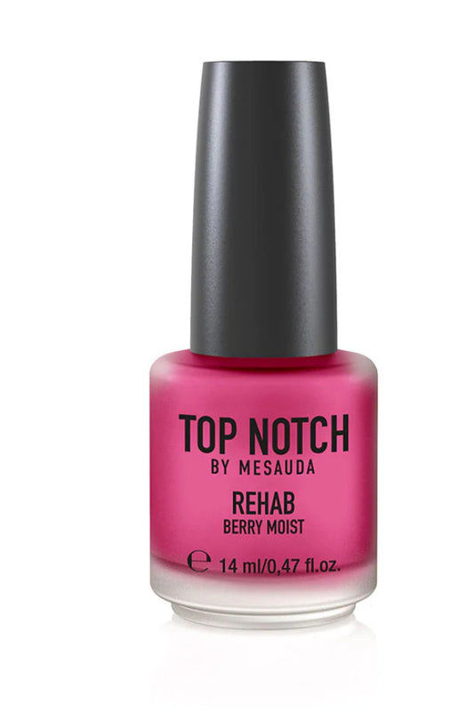 MESAUDA TOP NOTCH Rehab “Vernis Soin Hydratant”/
“Vernis Curatif Hydratant” 207 Berry Moist-14ml