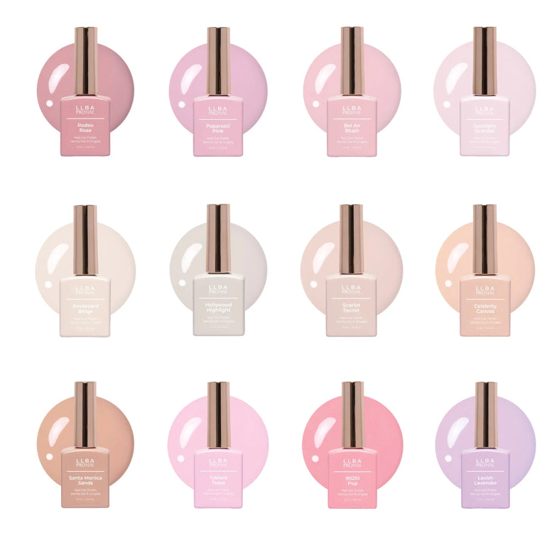 Kit 12 Gel polish 12ml collection Beverly Hills