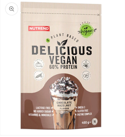Nutrend Delicious Vegan -450G (4 types de protéines végétales)