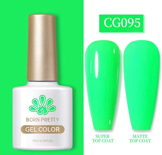 Born Pretty Gel polish uv/led néon vert 10ml