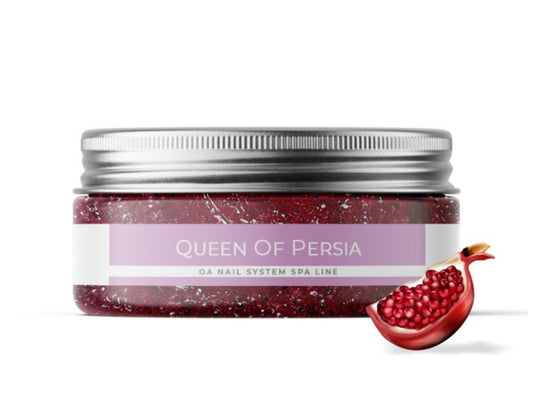 Gommage mains et corps -Queen of persia OA Nail system