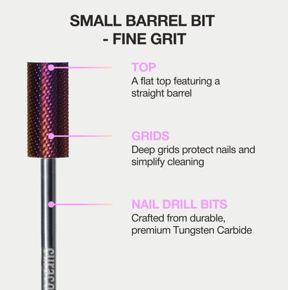 Embout petit cylindre (fin) 3/32"- small barrel bit