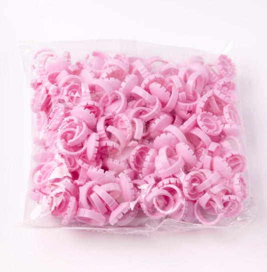 Bagues à colle en silicone (100 pièces)