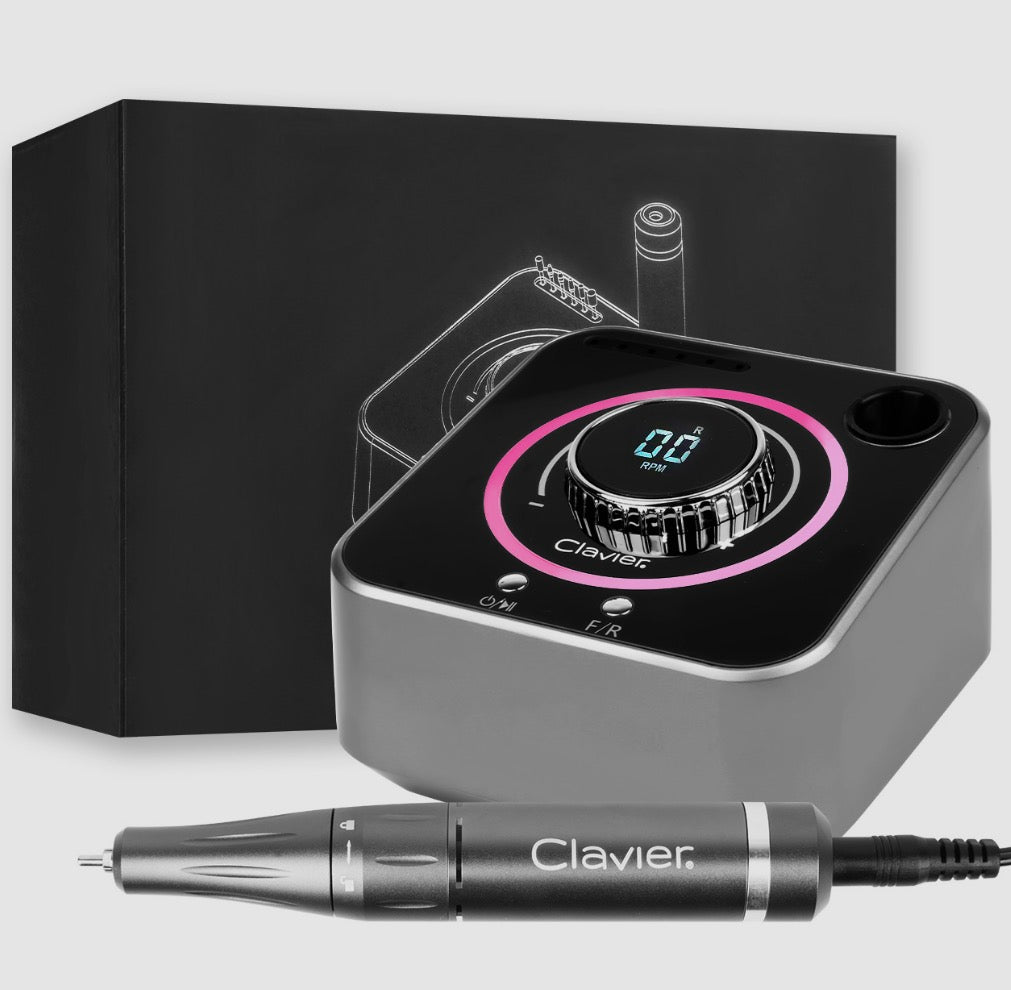 Ponceuse professionnelle 80 W pour manucure et pédicure, FX 1080, 40 000 tr/min
