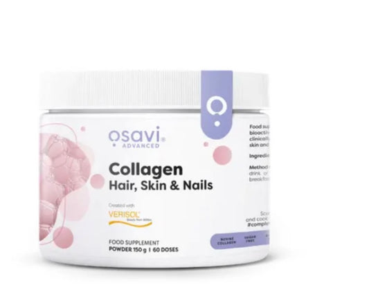 Osavi Collagen Hair, Skin,nails ( beauté de la peau, épaissi les cheveux, croissance plus rapide des ongles)-150g