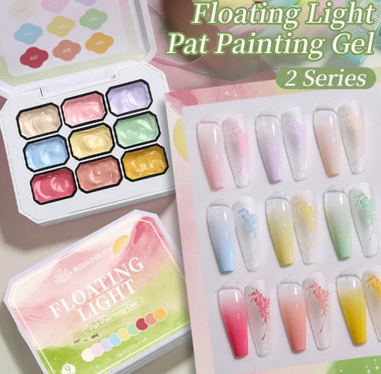 Palette Paint Gel FLOATING sans TPO, sans HEMA