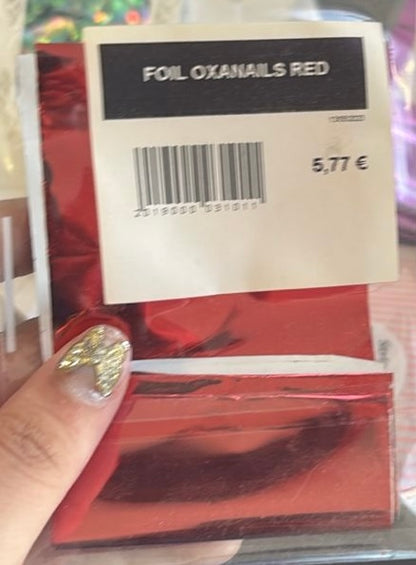 Foil N•5 Red Alysique