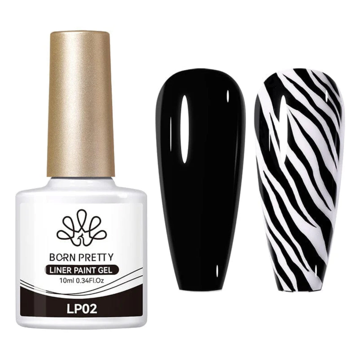 Black Liner Paint Gel 10ml LP02