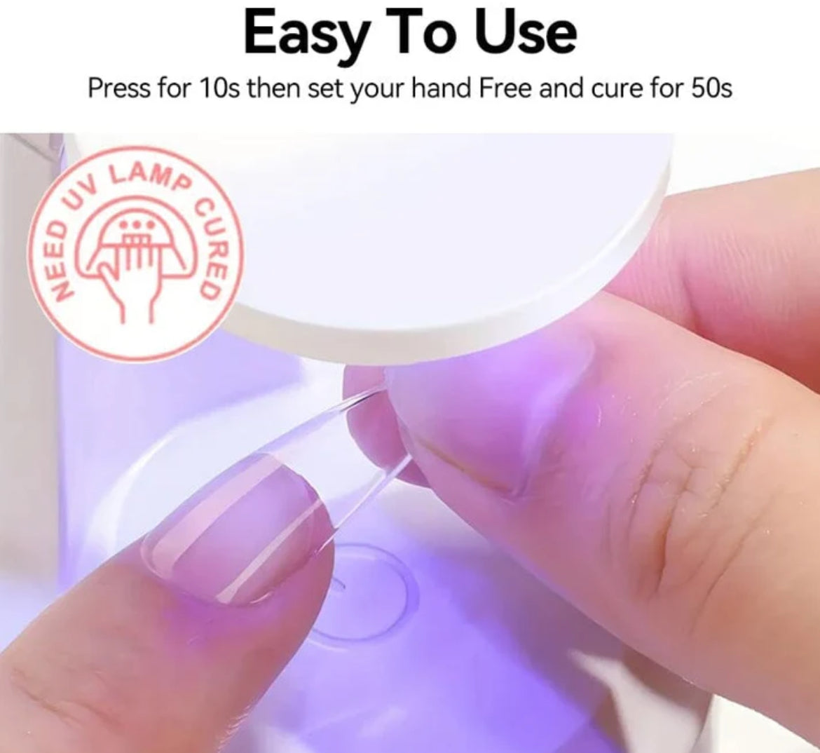 Solid Glue Gel (gel 3D transparent)10ml