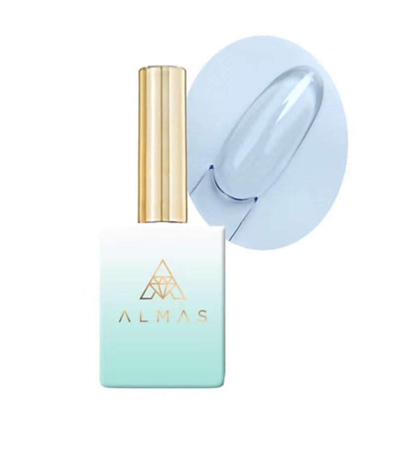 ALMAS Rubber base Clear-16ml (base pour semi et gel)