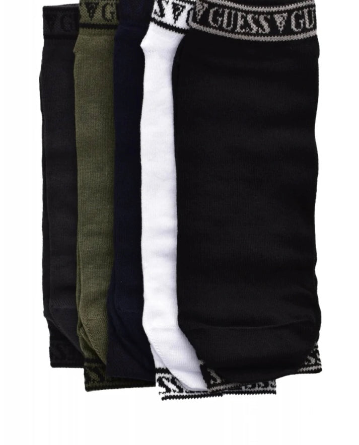 GUESS JEANS Pack 5 paires chaussettes 73% coton