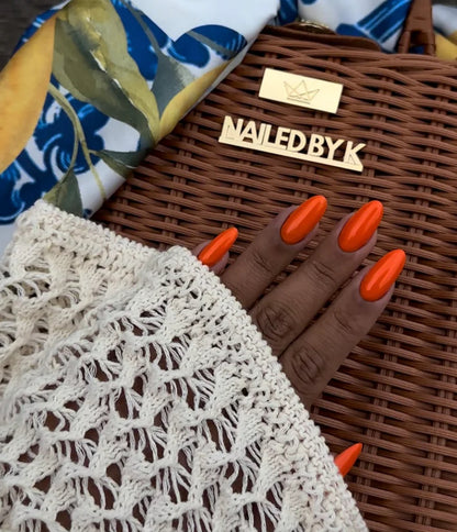 NAILED BY K GEL POLISH Dolce Vita (orange été ) -15ml