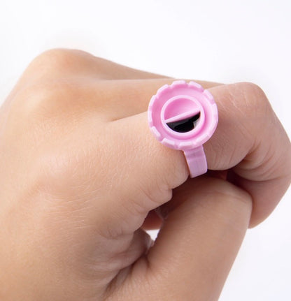 Bagues à colle en silicone (100 pièces)