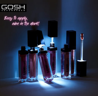 Gloss hydratant lumière integré et miroir Lumi Lips Gosh BTW