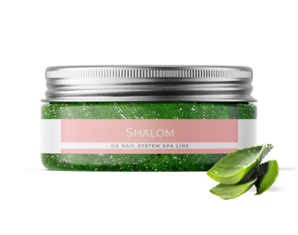 Gommage mains et corps -Shalom OA Nail system