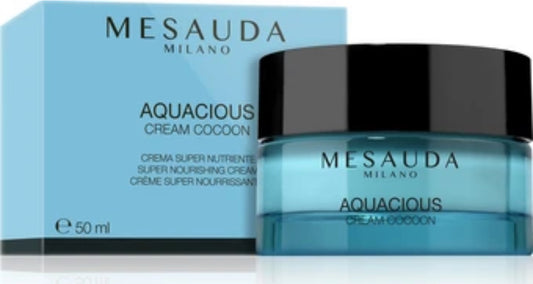 Mesauda Milano Aquacious cream cocoon - Soin pour le visage 50ml- acide hyaluronique