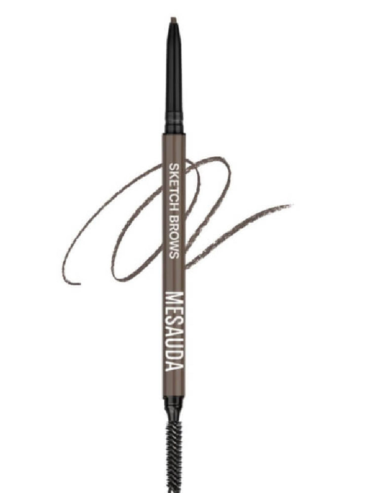 Crayon à sourcils waterproof Sketch Brows 102 brunette Mesauda