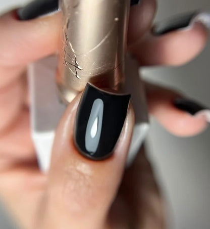 NAILED BY K GEL POLISH SUPREME BLACK (noir suprême) 15ml