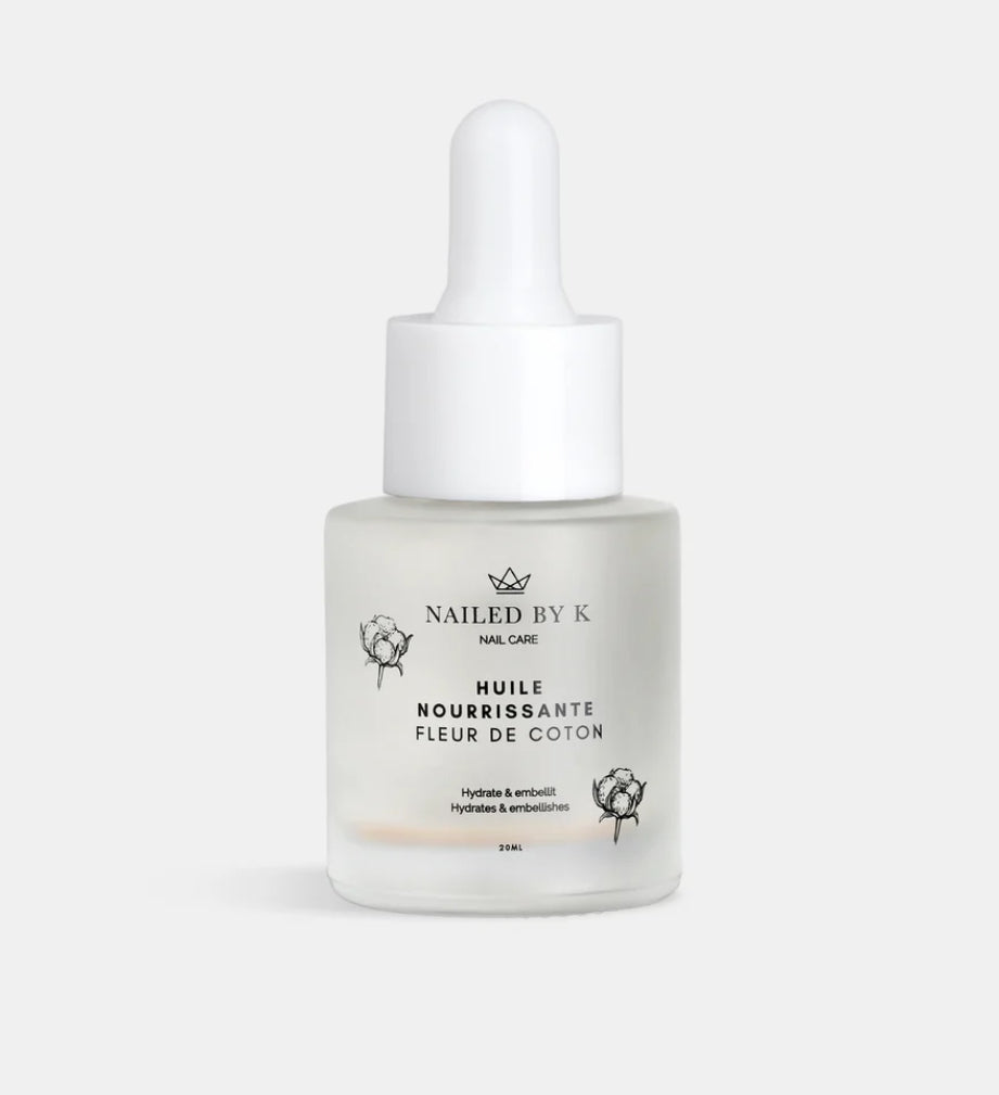 Nailed by K Huile cuticule nourrissante Fleur de coton 15ml