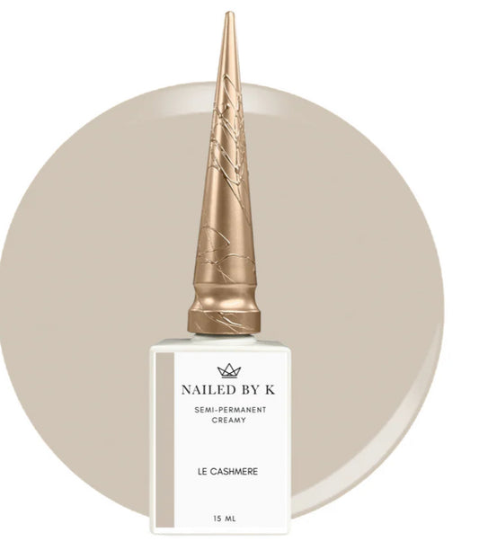 NAILED BY K GEL POLISH LE CASHMERE ( gris) -15ml