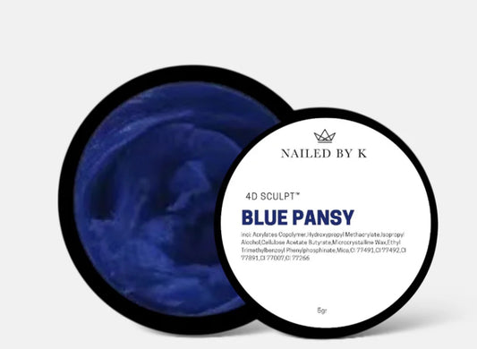 NAILED BY K 4D SCULPT™ Blue Pansy 5gr