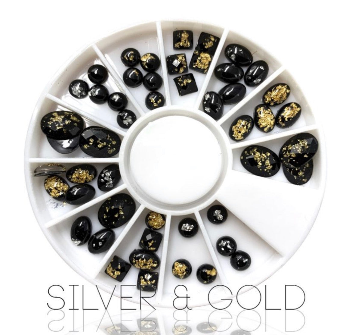 Oa Nail System Silver and Gold