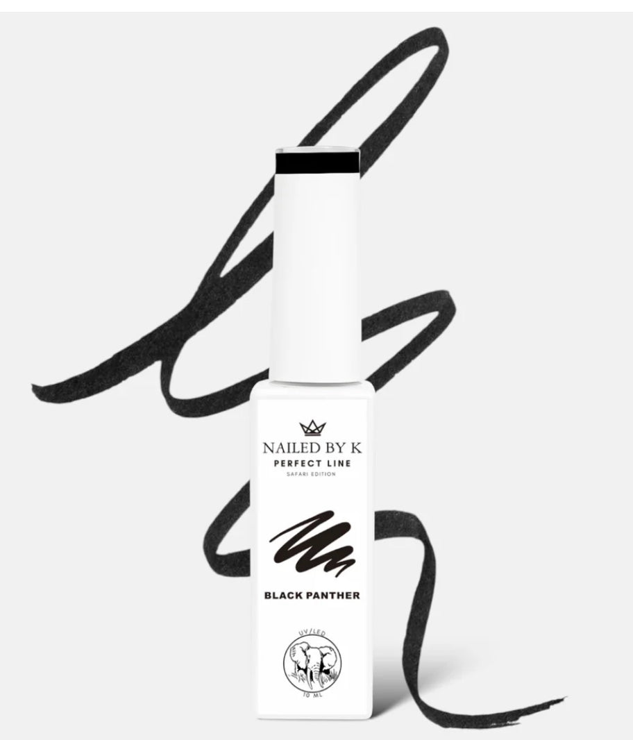 BLACK PANTHER (liner noir)Nailed by K -10ml