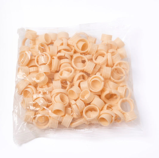 Bagues à colle en silicone (100 pièces)