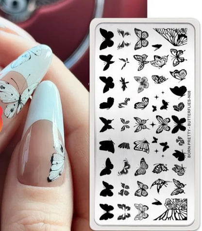 Plaque STAMPING BUTTERFLIES